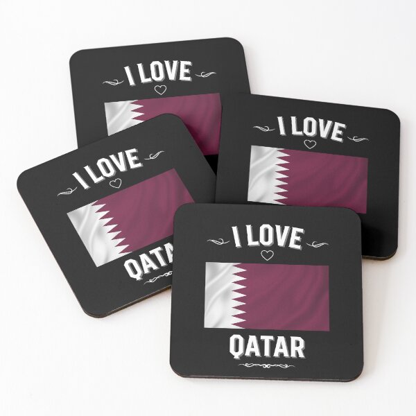 Item preview, I Love Qatar designed and sold by LoveMyRoots.