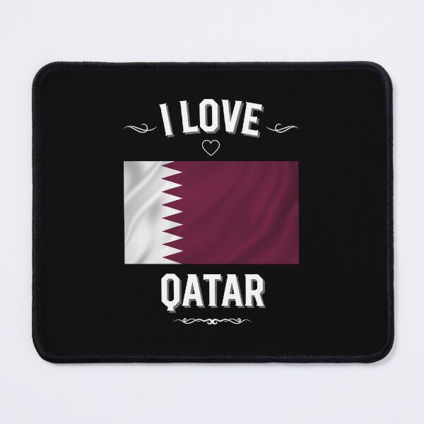 Item preview, I Love Qatar designed and sold by LoveMyRoots.