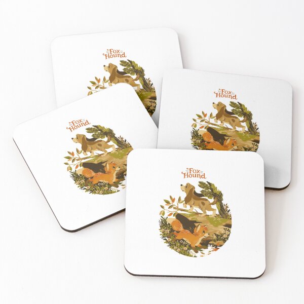 Item preview, Cartoon fox and hound cute merch   designed and sold by DerickBland.