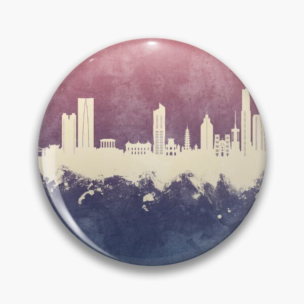 Item preview, Hanoi (Saigon) Vietnam Skyline designed and sold by ArtPrints.