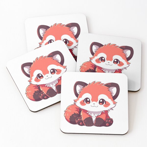 Item preview, Simple drawn cute red panda designed and sold by SundayDonuts.
