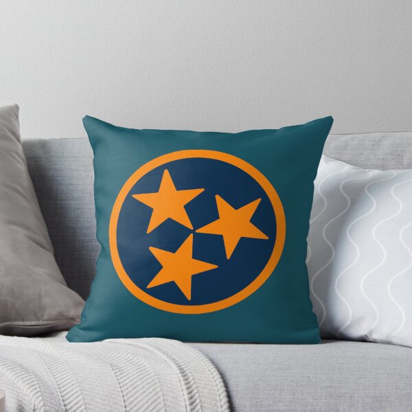 Item preview, Navy _amp_ Orange Tri-Star   designed and sold by Nigelwhipple.