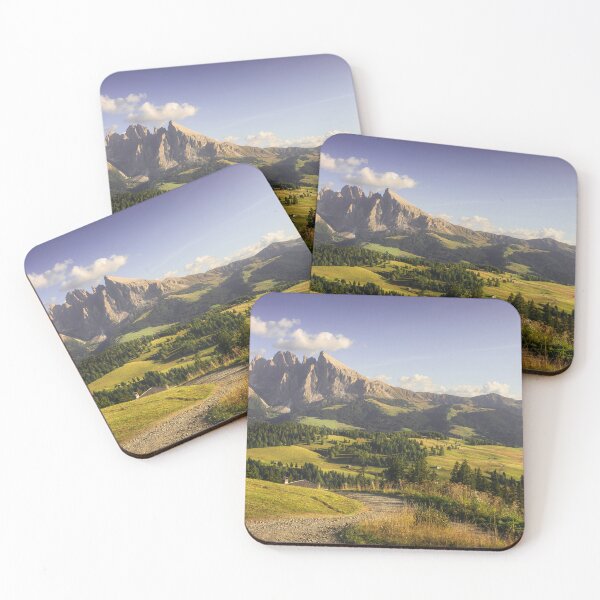 Item preview, Sassolungo mountain and a pathway. Seiser Alm. designed and sold by Stefano Orazzini.