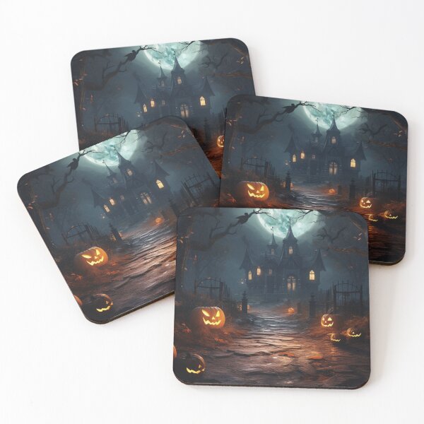 Item preview, Haunting Memories: Abandoned House on Halloween designed and sold by wanderluxetre.