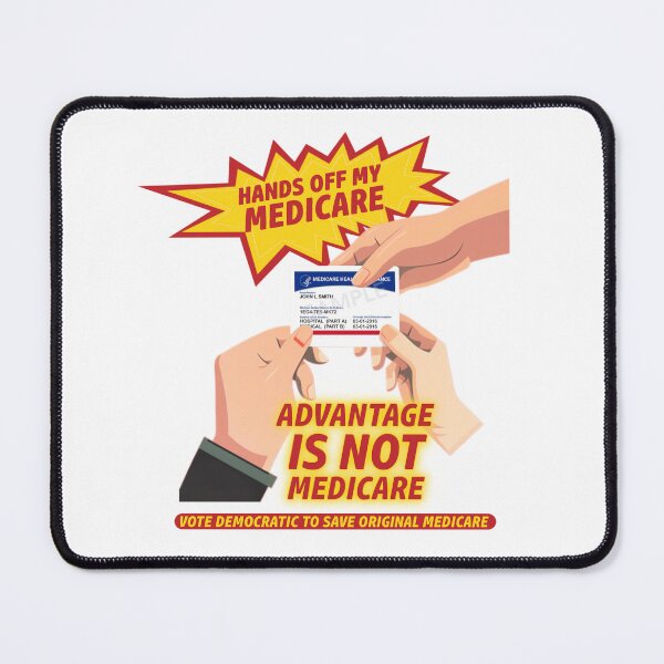 Item preview, Hands Off My Medicare – Advantage Is Not Medicare- biden harris- bidenomics- dark brandon designed and sold by SiggyZiggy.