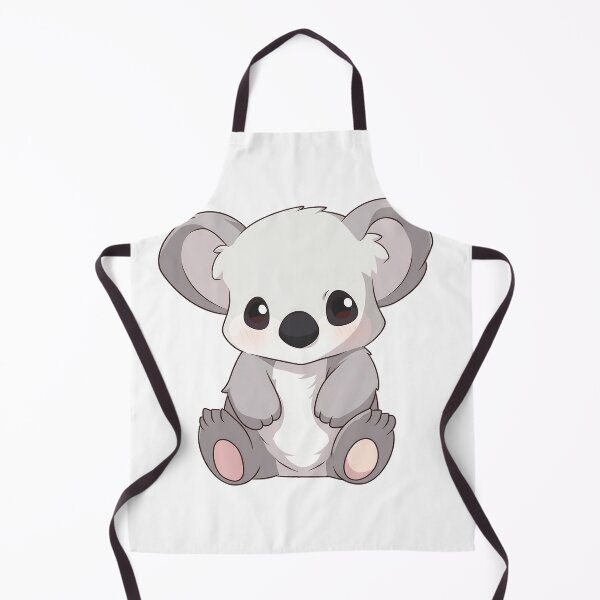 Item preview, Grey Koala eating leaves designed and sold by SundayDonuts.
