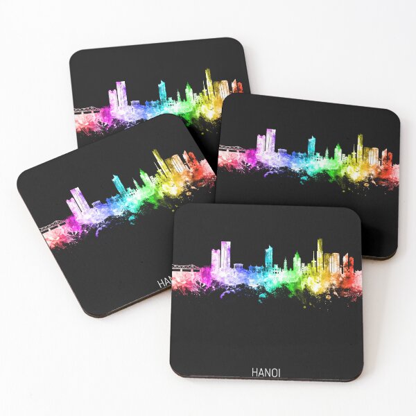 Item preview, Hanoi (Saigon) Vietnam Skyline designed and sold by ArtPrints.