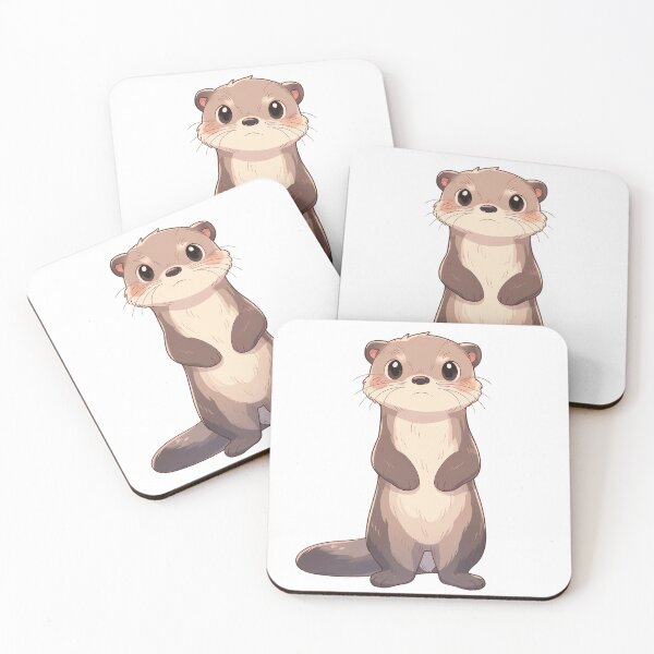 Item preview, Picture of a river otter designed and sold by SundayDonuts.
