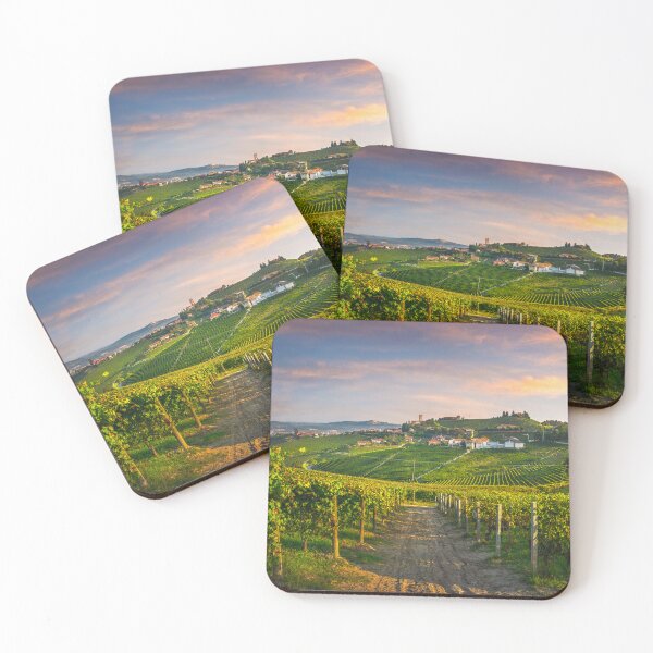 Item preview, Barbaresco village and Langhe vineyards, Piedmont, Italy designed and sold by Stefano Orazzini.