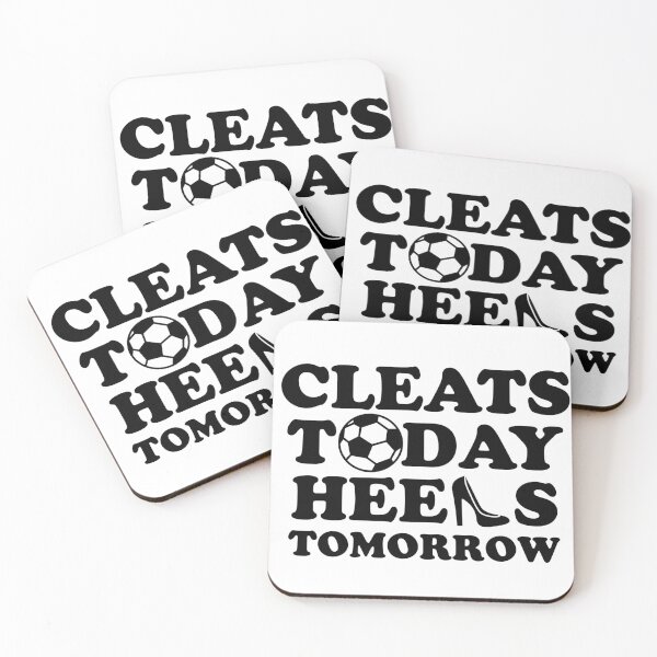 Item preview, Cleats Today Heels Tomorrow Soccer designed and sold by Louise-Mae.