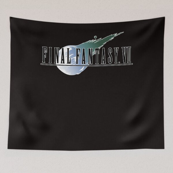 Item preview, Final Fantasy 7 Logo  designed and sold by BELSMALLWD.