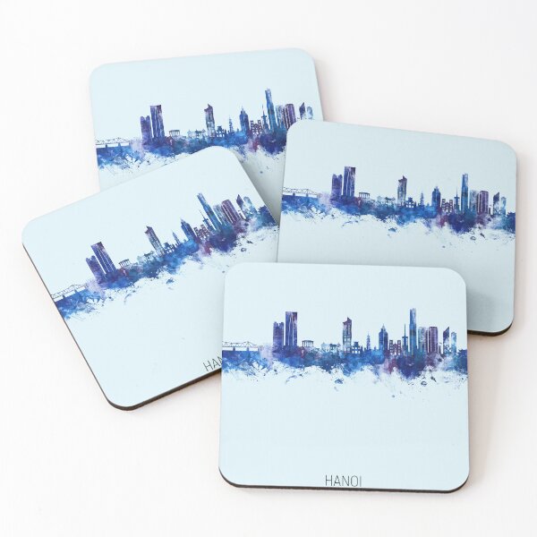 Item preview, Hanoi (Saigon) Vietnam Skyline designed and sold by ArtPrints.