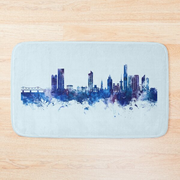 Item preview, Hanoi (Saigon) Vietnam Skyline designed and sold by ArtPrints.