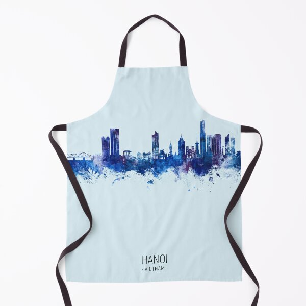 Item preview, Hanoi (Saigon) Vietnam Skyline designed and sold by ArtPrints.