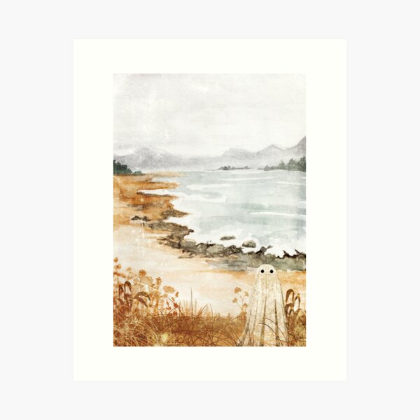 Aperçu de l'œuvre Rivages solitaires créée et vendue par katherineblower.