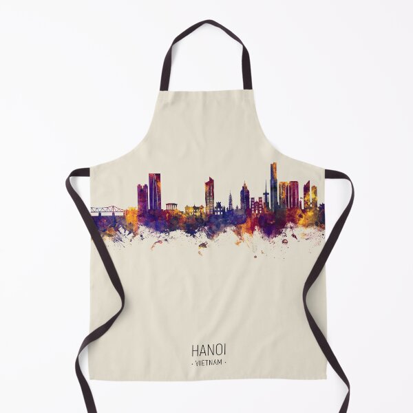Item preview, Hanoi (Saigon) Vietnam Skyline designed and sold by ArtPrints.