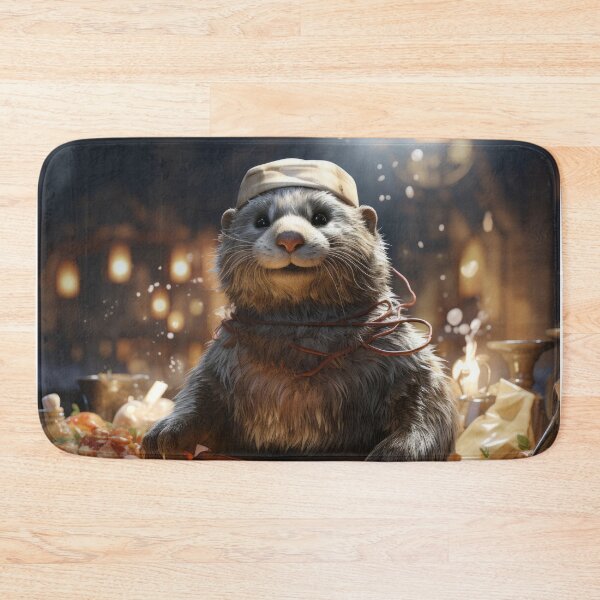 Item preview, Whimsical Otter Chef: Okonomiyaki Dreams designed and sold by SmileCatalysts.