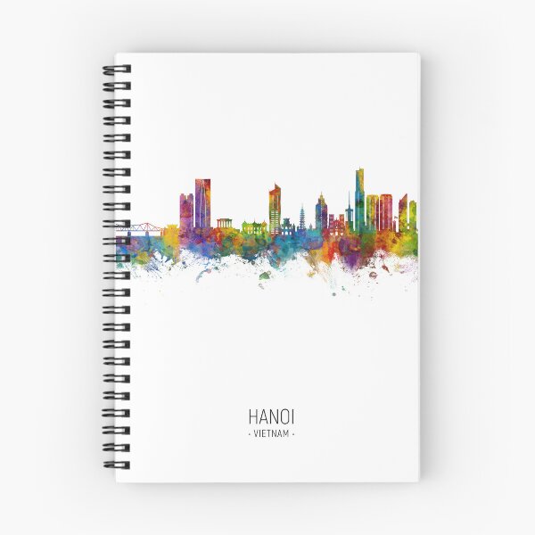 Item preview, Hanoi (Saigon) Vietnam Skyline designed and sold by ArtPrints.