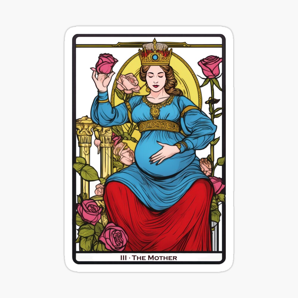 Tarot Card - The pregnant Mother (III - The Empress)