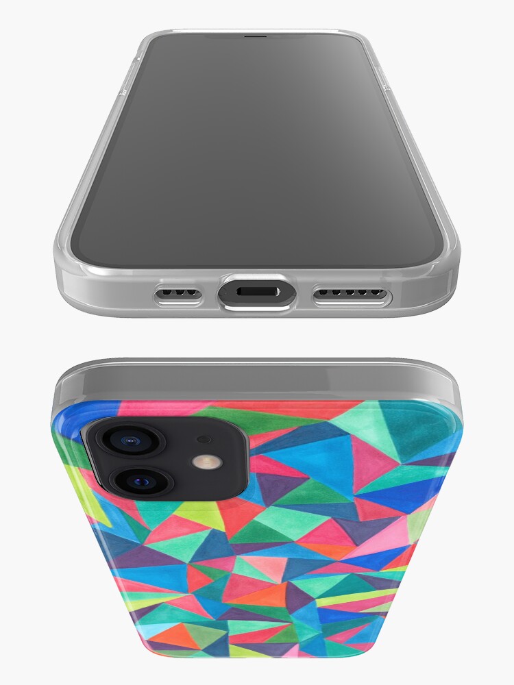 Alternate view of Triangles iPhone Case & Cover