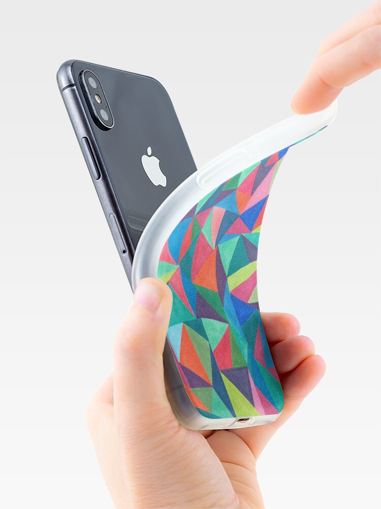 Alternate view of Triangles iPhone Case & Cover