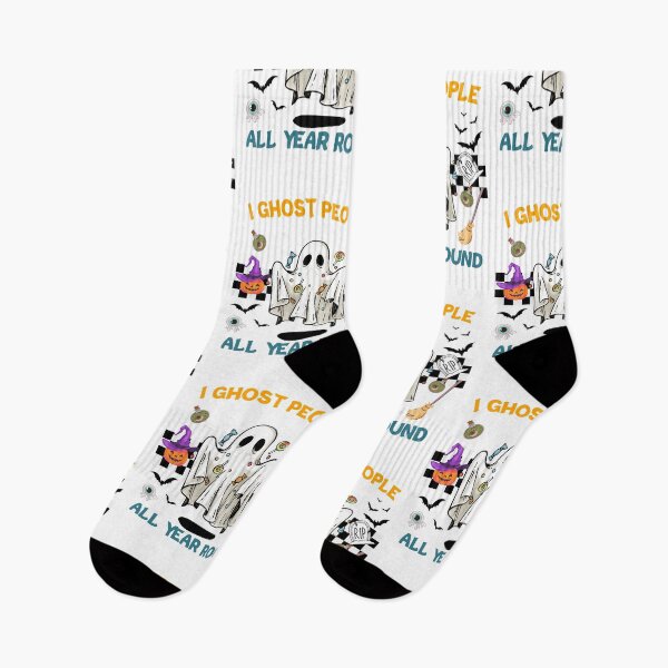 Item preview, Halloween Ghostly Charm: Spooky Style in Every Design designed and sold by DizzyShirts1.