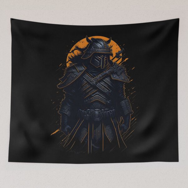 Item preview, Cyberpunk Samurai Warrior Japanese Design designed and sold by MoxieVibe.