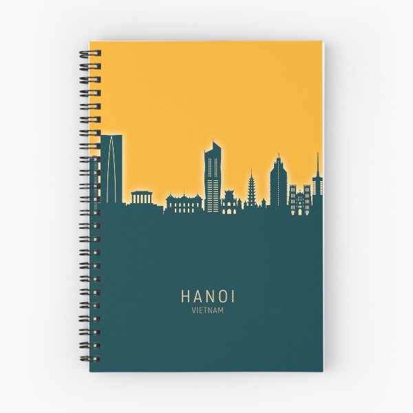 Item preview, Hanoi (Saigon) Vietnam Skyline designed and sold by ArtPrints.