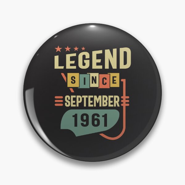 Item preview, Legend Since September 1961 63rd Birthday Decorations Funny 63 Birthday designed and sold by cidolopez.