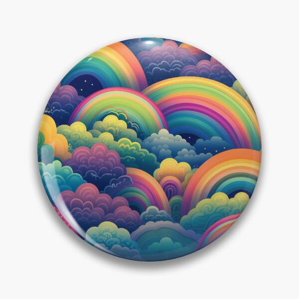 Item preview, Full of colors rainbows pattern designed and sold by SmileshareShop.