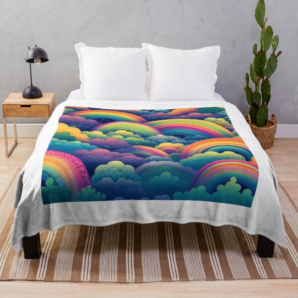 Item preview, Full of colors rainbows pattern designed and sold by SmileshareShop.