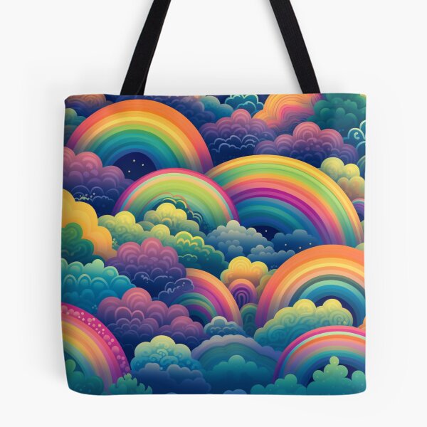 Item preview, Full of colors rainbows pattern designed and sold by SmileshareShop.