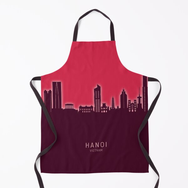 Item preview, Hanoi (Saigon) Vietnam Skyline designed and sold by ArtPrints.