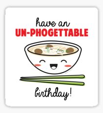 Un-Phogettable Birthday Sticker