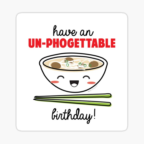 Item preview, Un-Phogettable Birthday designed and sold by tiffanylinh.