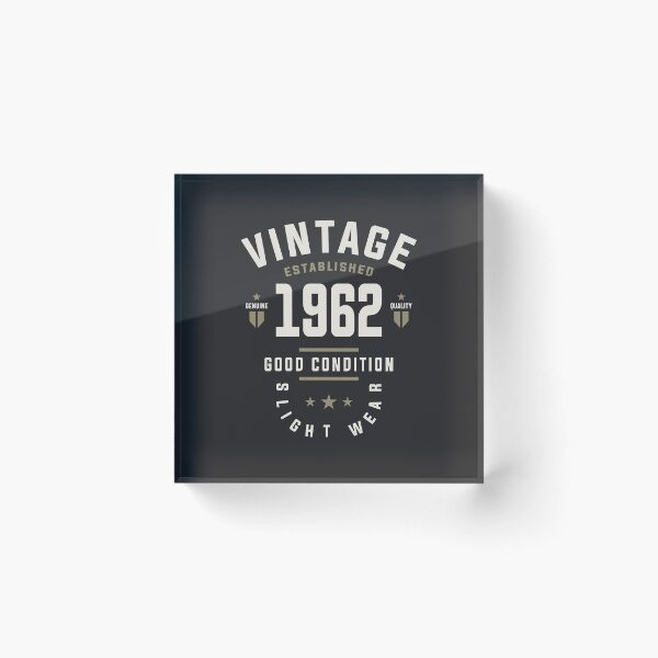 Item preview, Vintage 62nd Birthday Decorations Funny 1962 62 Birthday designed and sold by cidolopez.
