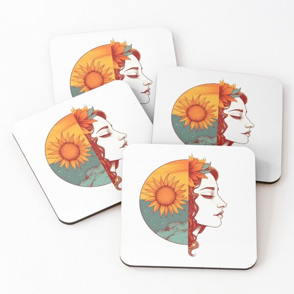 Item preview, Celestial Sun and Goddess Graphic designed and sold by katietedesco.