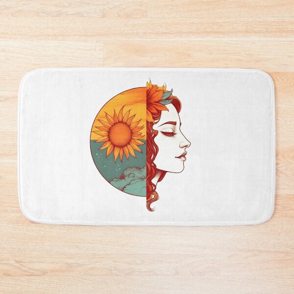Item preview, Celestial Sun and Goddess Graphic designed and sold by katietedesco.