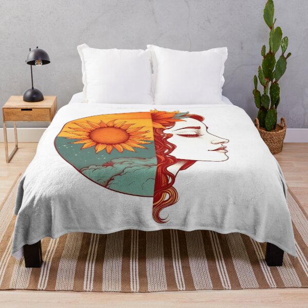 Item preview, Celestial Sun and Goddess Graphic designed and sold by katietedesco.