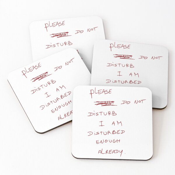 Item preview, Please Do Not Disturb. I Am Disturbed Enough Already. designed and sold by DreamersSoul.