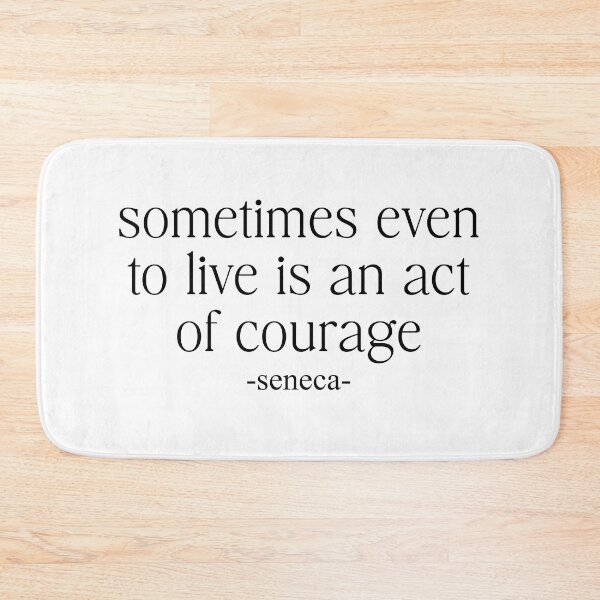 Item preview, Seneca quote designed and sold by Meropis.