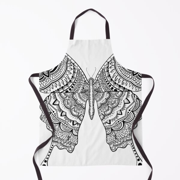 Item preview, Graphic design black and white butterfly art print designed and sold by dcrc.