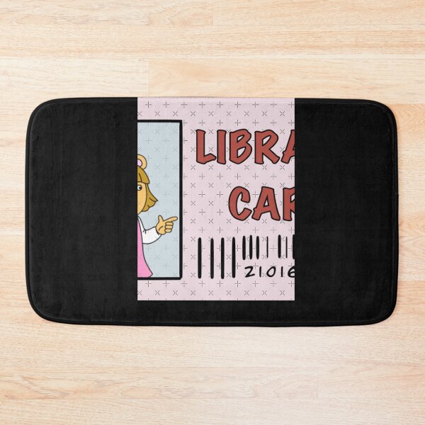 Item preview, DW Library Card Sticker designed and sold by KirstePowlowski.