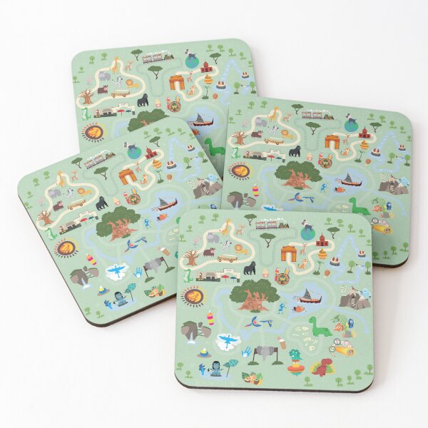 Item preview, Map of Animal Kingdom designed and sold by chloe24k.