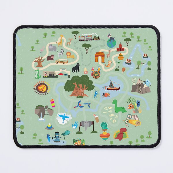Item preview, Map of Animal Kingdom designed and sold by chloe24k.