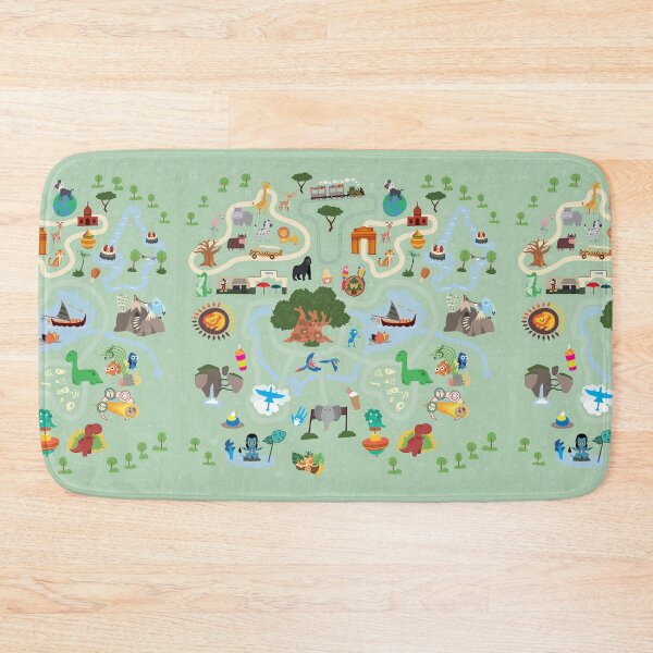 Item preview, Map of Animal Kingdom designed and sold by chloe24k.