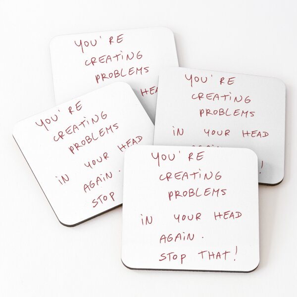 Item preview, You’re Creating Problems In Your Head Again. Stop That! designed and sold by DreamersSoul.