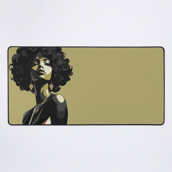 Item preview, Black Woman Vintage Elegance, Artwork Nº 45H designed and sold by Bauani.