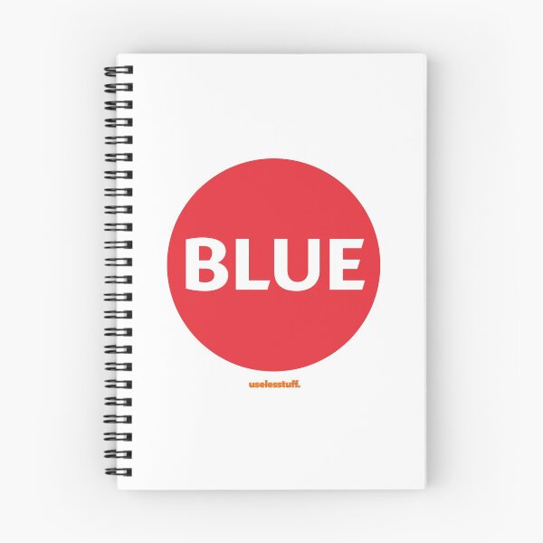 Item preview, 16235-05-ALL – Strange Colours – Blue designed and sold by Uselesstuff.