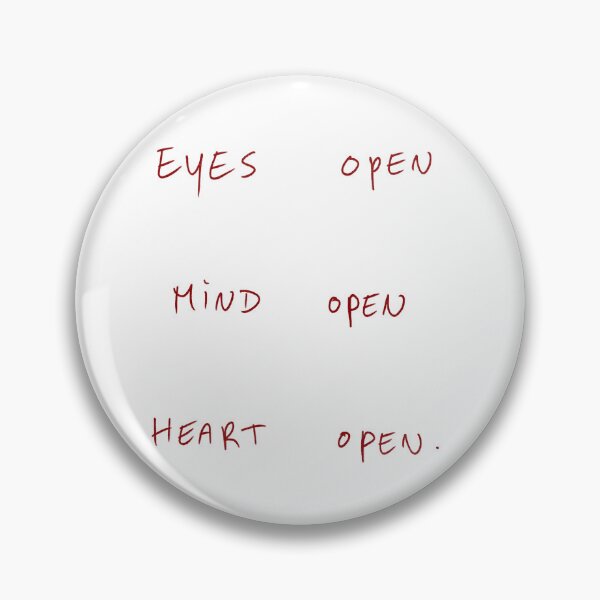 Item preview, Eyes Open Mind Open Heart Open designed and sold by DreamersSoul.